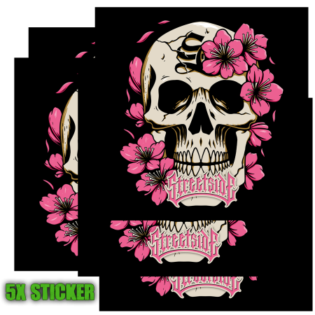 5x Stickers - Flowers SC